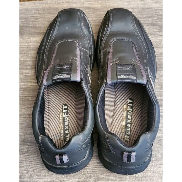 Skechers Relaxed Fit Artifact Excavate Loafers Mens Size 11 Brown - Picture 9 of 12